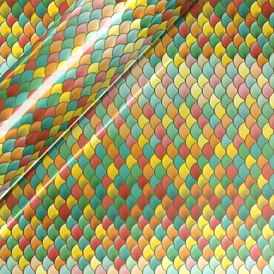 Siser® EasyPatterns® Plus Mermaid Scales Heat Transfer Vinyl